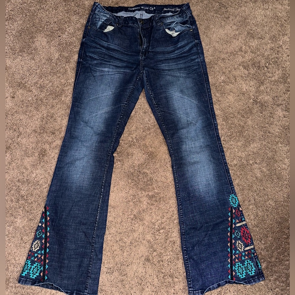 Cowgirl Tuff “Southwest Trouser” 33x33
